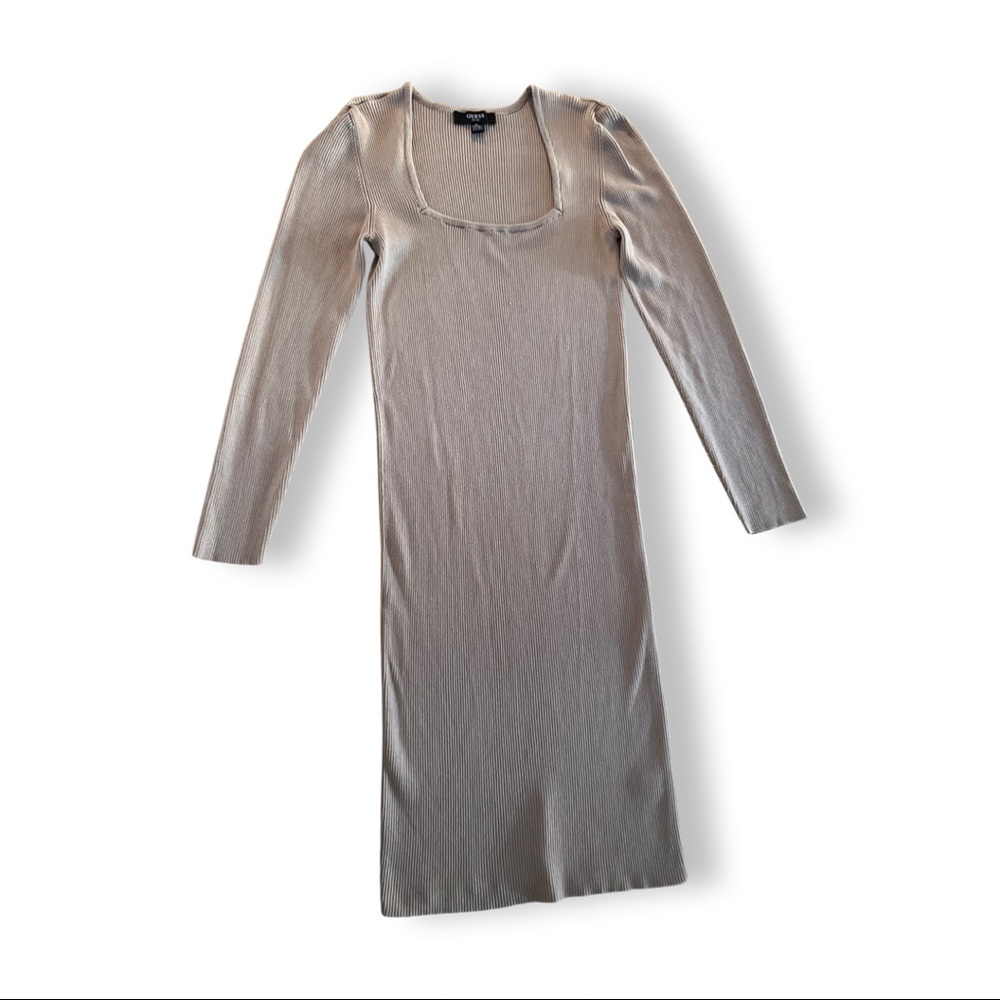 Guess Longsleeve Ribbed dress